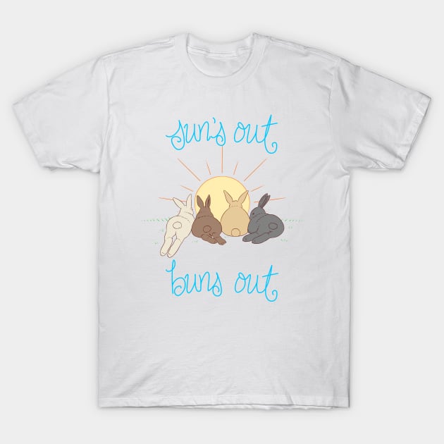 sun's out buns out T-Shirt by lalalychee